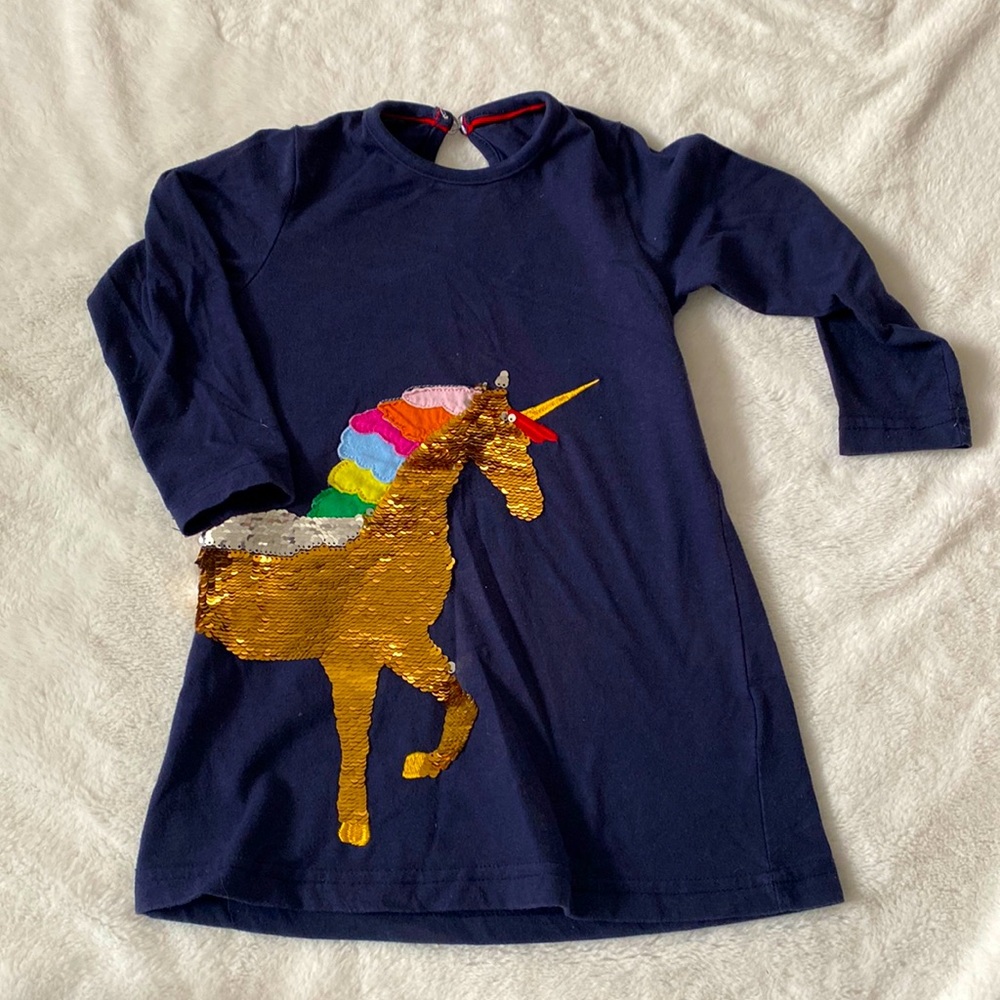 3T Unicorn Dress